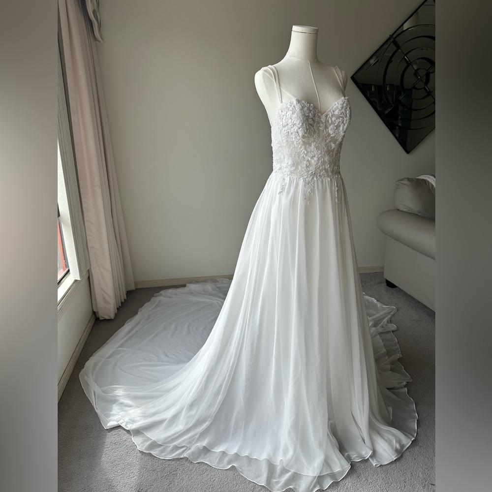 NWT Wedding Dress L'Amour by Calla Blanche Gillian - Picture 10 of 17